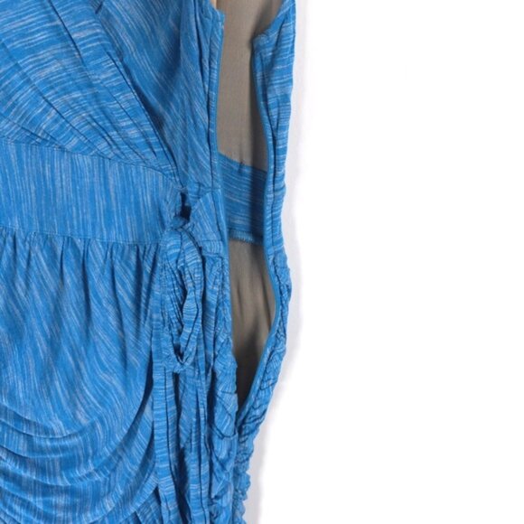 NWOT Plenty Tracy Reese Surplice Mini Dress Space Dyed Jersey Anthropologie M - Picture 9 of 13